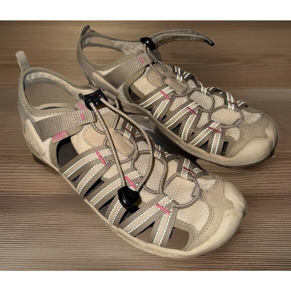 KEEN Women’s Drift Creek H2 Plaza Waterproof Outdoor Hiking Camping Sandals (10) - Picture 2 of 8